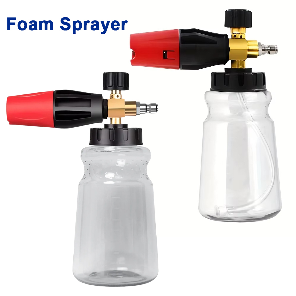 Pressure Washer Foam Gun - 33,8 Unzen Autowaschschaumkanone – 60 °
