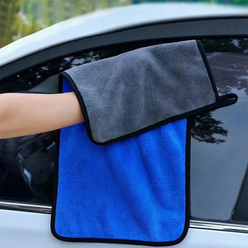 Microfiber Towel Detailing - 1-10 Stück Mikrofaser-Reinigungstuch, Autowaschtuch, Poliertuch, Trocknungstuch,