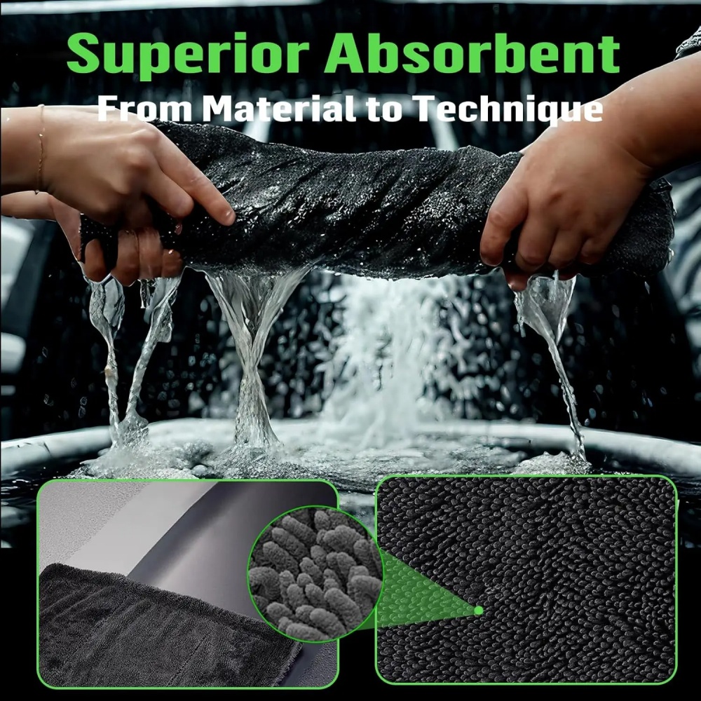 Ultra-Absorbierendes Mikrofase – Microfiber Towel Detailing Bewertung und Preis