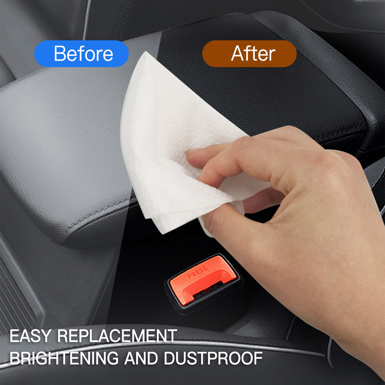 80 Stück/Beutel Auto-Innenrein – Leather Cleaner Interior Bewertung und Preis