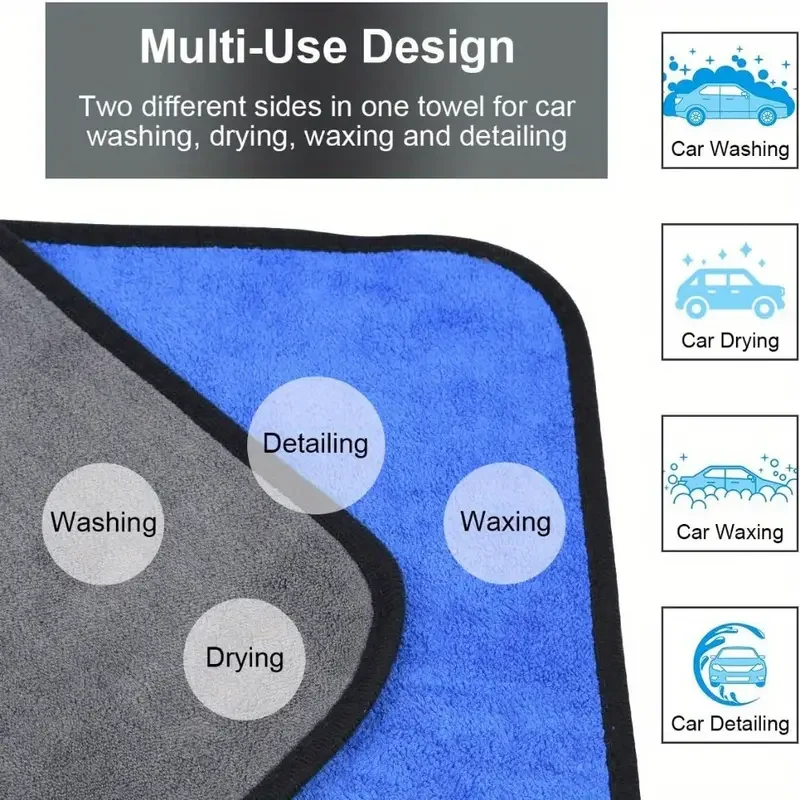 1-4 Stück Weiche Mikrofaser-Au – Microfiber Towel Detailing Bewertung und Preis