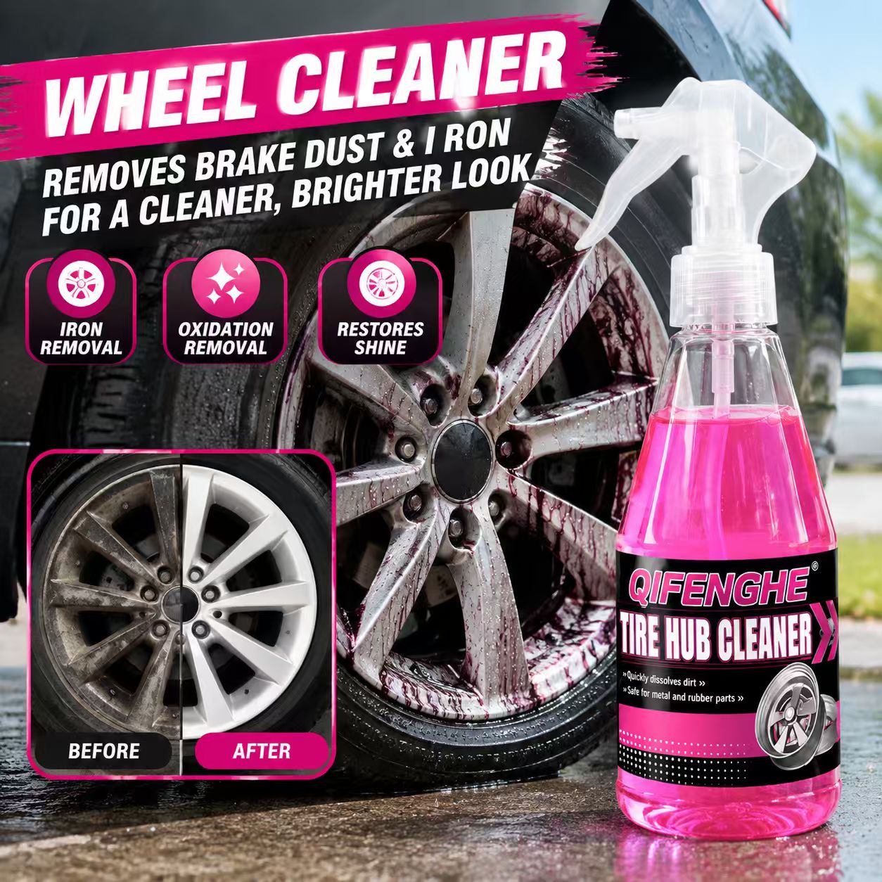 Leistungsstarker Felgenreinige – Wheel Cleaner Alloy Bewertung und Preis