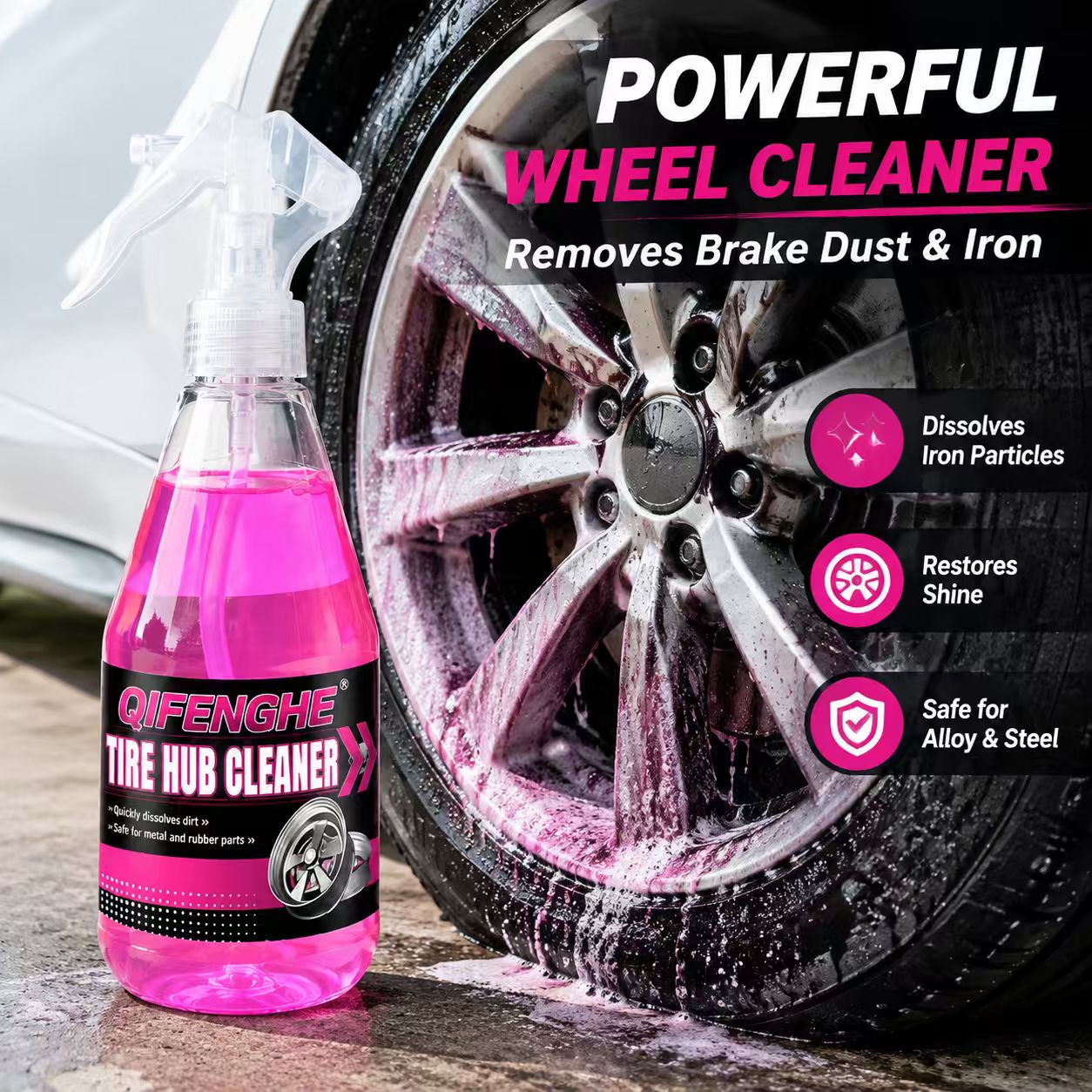 Leistungsstarker Felgenreinige – Wheel Cleaner Alloy Bewertung und Preis