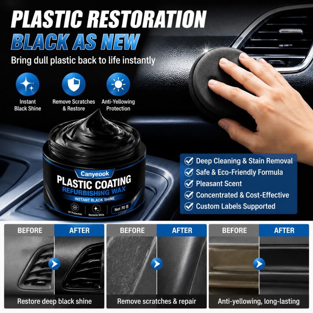 CANYEOOK Kunststoff-Auffrischu – Trim Restorer Plastic Bewertung und Preis
