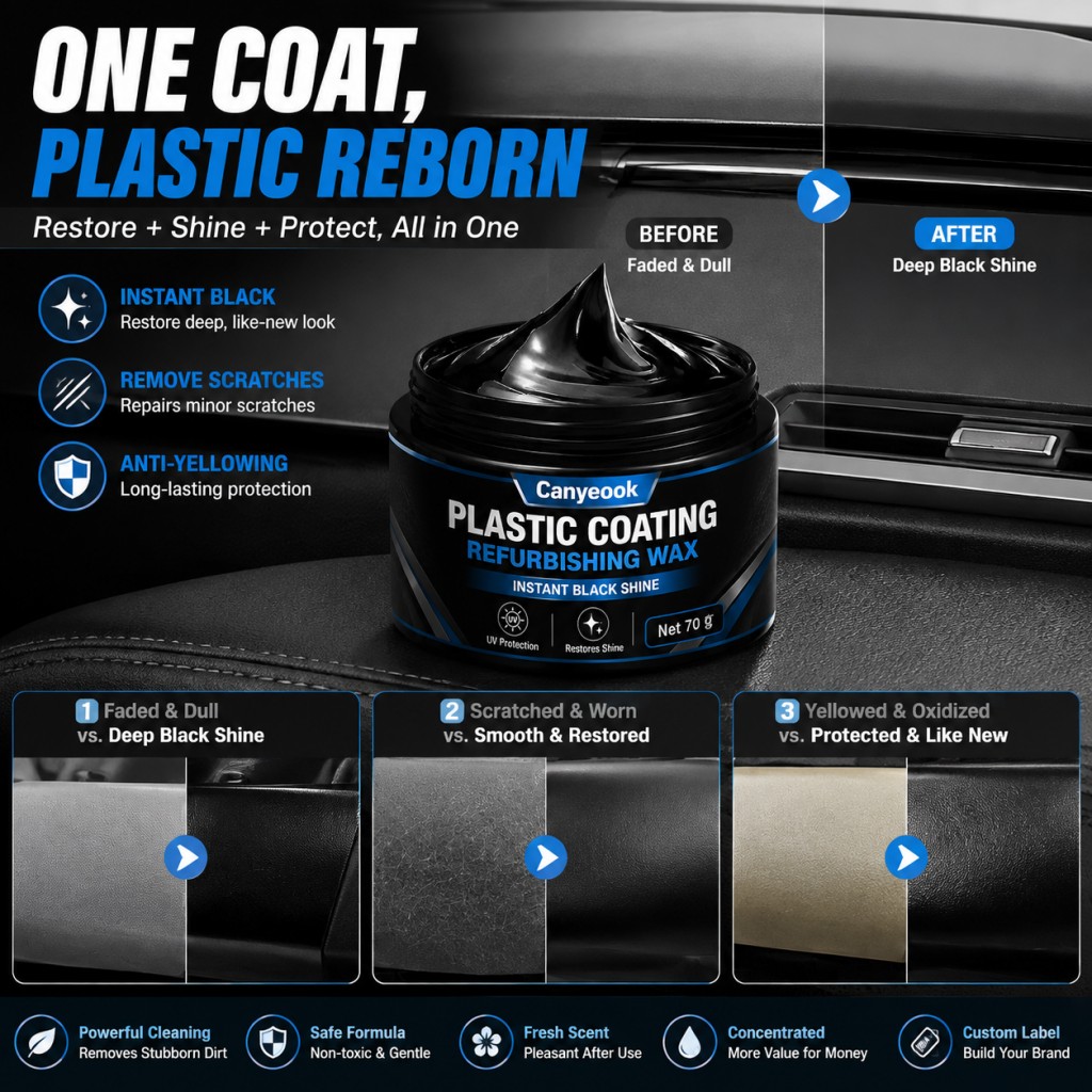 CANYEOOK Kunststoff-Auffrischu – Trim Restorer Plastic Bewertung und Preis